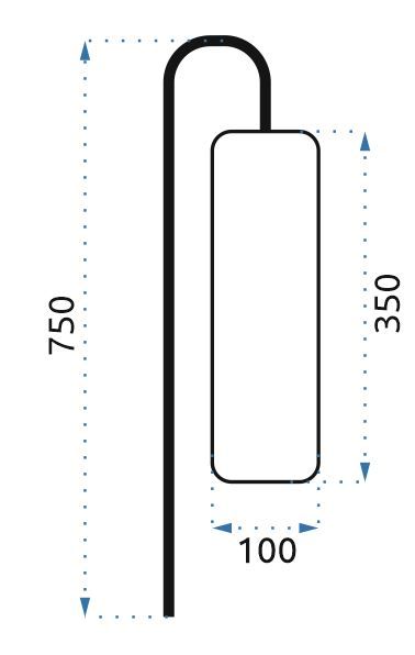 Zasilanie sieciowe ~220V - ~240V, pojedynczy punkt świetlny