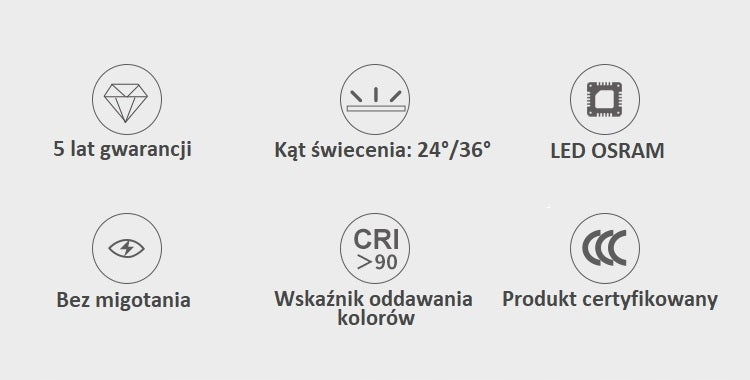 Magnetyczna lampa szynowa Aleshia tworząca przytulną atmosferę