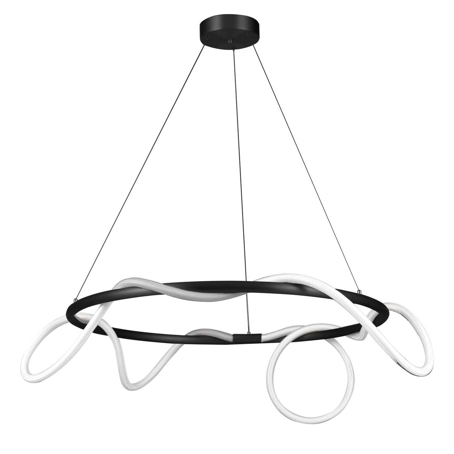 Elegancka lampa wisząca do wnętrz