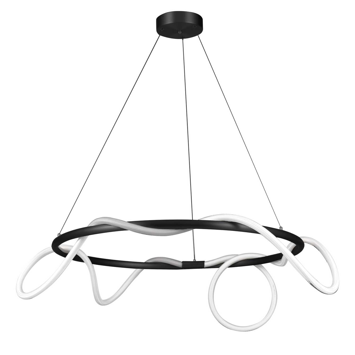 Elegancka lampa wisząca do wnętrz