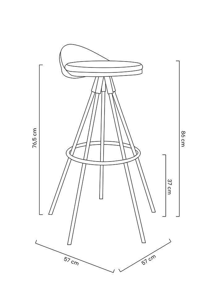 Rediu stool / Jamaica