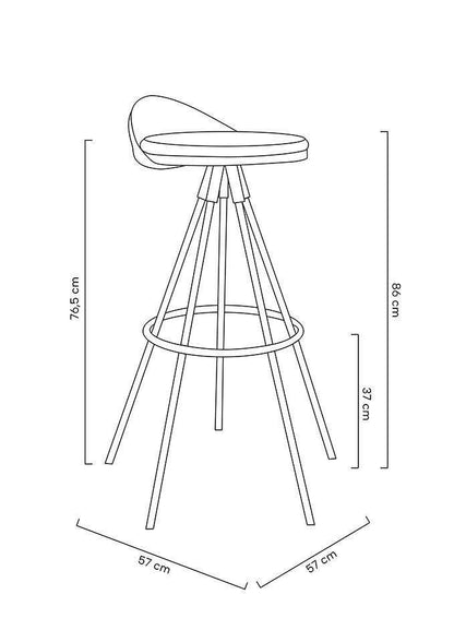 Rediu stool / Jamaica