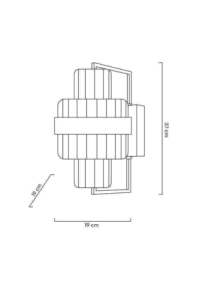 Hauho / Empire wall lamp